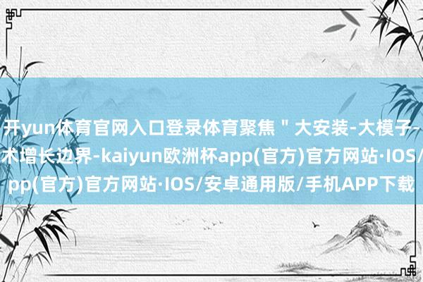 开yun体育官网入口登录体育聚焦＂大安装-大模子-诈欺＂要点业务和战术增长边界-kaiyun欧洲杯app(官方)官方网站·IOS/安卓通用版/手机APP下载