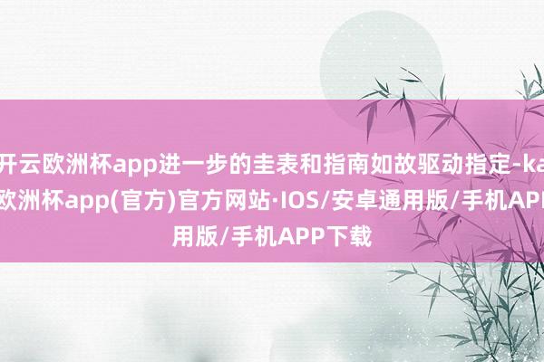 开云欧洲杯app进一步的圭表和指南如故驱动指定-kaiyun欧洲杯app(官方)官方网站·IOS/安卓通用版/手机APP下载