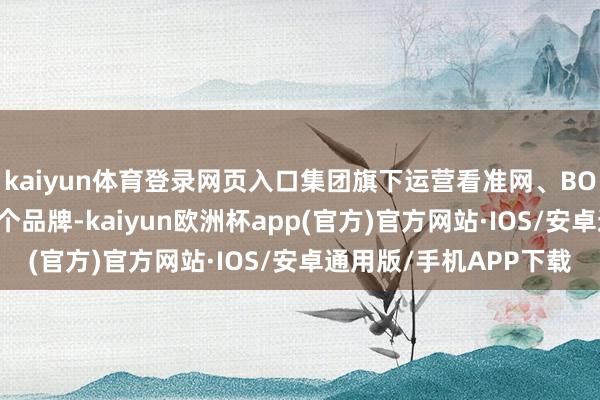 kaiyun体育登录网页入口集团旗下运营看准网、BOSS直聘和店长直聘三个品牌-kaiyun欧洲杯app(官方)官方网站·IOS/安卓通用版/手机APP下载